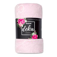 Svitap sleepwell Microplush luminous blanket Mickey pink 150 × 200 cm - Blanket