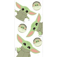 Jerry Fabrics Star Wars Baby Yoda, 70 × 140 cm - Children's Bath Towel