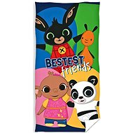 Carbotex Bing Bunny Best Friends, 70 × 140 cm - Children's Bath Towel