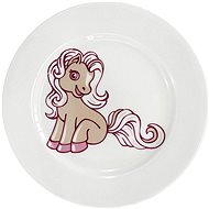 By Inspire dessert plate Pony, 20cm, variant B - Children's Plate
