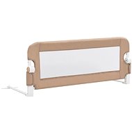 SHUMEE crib barrier, polyester, taupe, 102 × 42 cm - Child Restraint