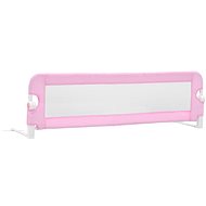 SHUMEE crib barrier, polyester, pink, 120 × 42 cm - Child Restraint