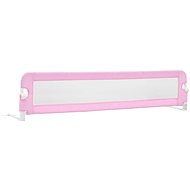 SHUMEE crib barrier, polyester, pink, 180 × 42 cm - Child Restraint