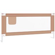 SHUMEE crib barrier, textile, taupe, 200 × 25 cm - Child Restraint