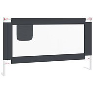 SHUMEE crib barrier, textile, dark grey, 140 × 25 cm - Child Restraint