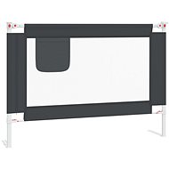 SHUMEE crib barrier, textile, dark grey, 90 × 25 cm - Child Restraint