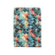 Breberky pad Glitter scales, yellow velour - Changing Pad