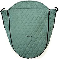 Pinkie Double Wave Green Footmuff - Footmuff