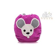 Ella´s House Bum wrap design Plucky mouse pink - Nappies