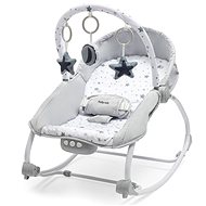 Baby Mix Multifunctional rocking chair for baby stars green - Baby Rocker