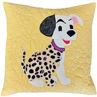 HANDY PETS Patchwork Dalmatian yellow 42 × 42 cm - Pillowcase