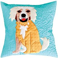 HANDY PETS Patchwork Retriever mint 42 × 42 cm - Pillowcase