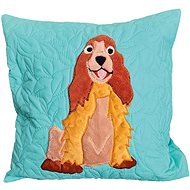 HANDY PETS Patchwork English Cocker Spaniel mint 42 × 42 cm - Pillowcase