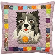 HANDY PETS Patchwork Border collie Carolina 44 × 44 cm - Pillowcase