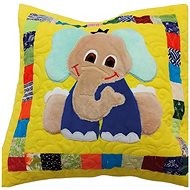 HANDY PETS Patchwork Elephant Tony 44 × 44 cm - Pillowcase