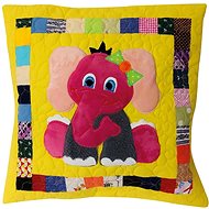 HANDY PETS Patchwork Elephant Sonicka 44 × 44 cm - Pillowcase