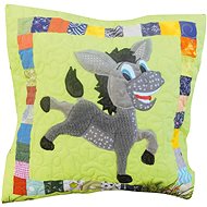 HANDY PETS Patchwork Donkey Hop 44 × 44 cm - Pillowcase