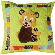 HANDY PETS Patchwork Bear Piglet 44 × 44 cm - Pillowcase
