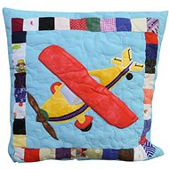 HANDY PETS Patchwork Airplane 44 × 44 cm - Pillowcase