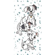JERRY FABRICS 101 Dalmatians Play 70 × 140 cm - Children's Bath Towel
