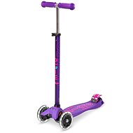 Micro Maxi Deluxe LED purple - Children's Scooter