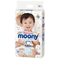 Moony Natural Baby Diapers "M" 6-11 kg - Disposable Nappies