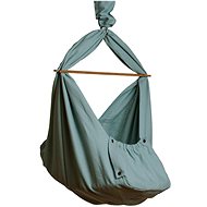 Homba baby hanging cradle linen mint - Baby Hammock