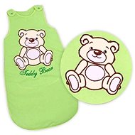 Baby Nellys Teddy Bear light green, size 1 - Children's Sleeping Bag