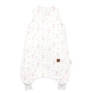 Baby Nellys Muslin sleeping bag with legs Goose Soft 70 cm, white - Children's Sleeping Bag