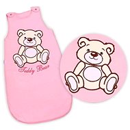 Baby Nellys Teddy Bear light pink size 1 - Children's Sleeping Bag