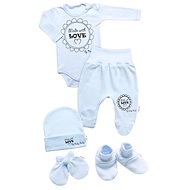 Baby Nellys 5D Made with love maternity kit, blue, size 62 - Baby Clothing Set