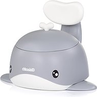 CHIPOLINO Whale Potty with Backrest Grey - Potty
