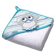 BabyOno Hooded Bath Towel - white - Children's Bath Towel
