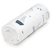 T-TOMI Velká bavlněná TETRA osuška Boats - Children's Bath Towel