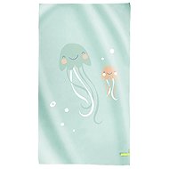 Saro Baby Microfiber towel 90 × 160 cm Jellyfish - Children's Bath Towel