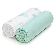T-TOMI Tetra Towels Exclusive Collection Mint leafs - Children's Bath Towel