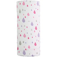 T-TOMI Tetra Large Cotton Towel Pink drops - Children's Bath Towel