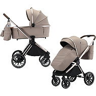 Adamex Spark 2 Champagne Latte combination stroller - Baby Buggy