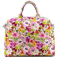 Pinkie Stroller Bag Softshell Flowers M - Pram Bag