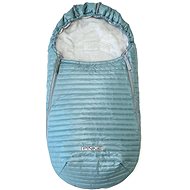 Pinkie fusak ocean blue-weaker - Stroller Footmuff