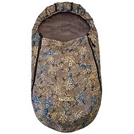 Pinkie fusak suede japan taupe ii-weaker longitudinal holes - Stroller Footmuff