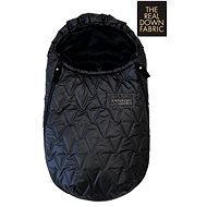 Pinkie winter down jacket superfine vee black 0-12months - Stroller Footmuff
