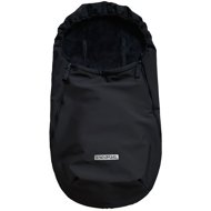Pinkie fusak softshell black-weaker longitudinal holes - Stroller Footmuff