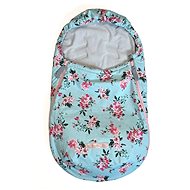 Pinkie fusak flowers bio 0-12 months - Stroller Footmuff