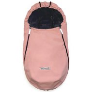 Pinkie fusak softshell pink-weaker longitudinal holes - Stroller Footmuff
