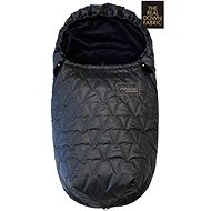 Pinkie winter down jacket superfine vee black - Stroller Footmuff