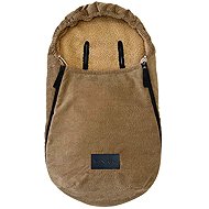 Pinkie fusak fur teddy brown 0-12 months - Stroller Footmuff