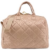 Pinkie cable soft pink dots xl - Pram Bag