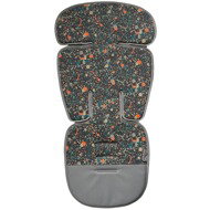Pinkie extended pad spot neon grey longitudinal holes - Stroller liner
