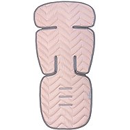 Pinkie extended pad bio wave pink - Stroller liner